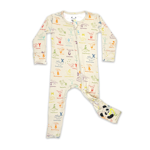 dino-abc-bamboo-convertible-footie- at Sophia's Style-2