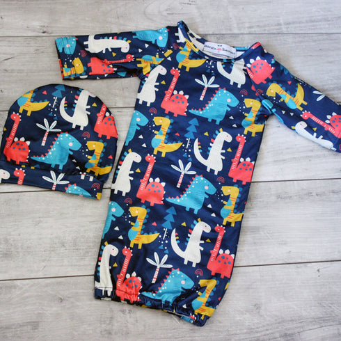 dino-baby-gown-and-hat-adorable-sweetness-sophias-style-5
