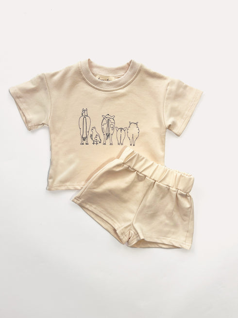down-on-the-farm-short-set Luna and Luca - Sophia's Style-3
