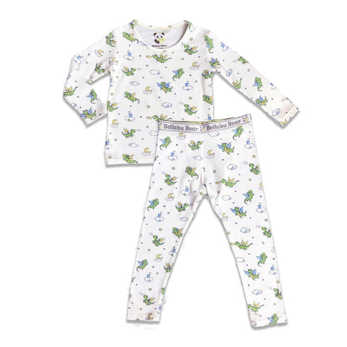 dragon-bamboo-kids-pajamas-bellabu-bear - Sophia's Style -3