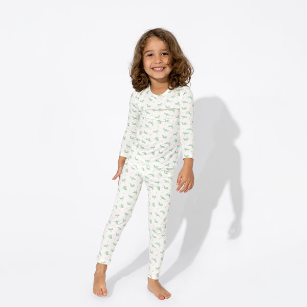 dragonfly-bamboo-kids-pajamas-bellabu-bear - Sophia's Style The "Easy Two-Piecey"-1