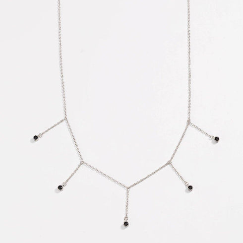 drop-necklace-with-five-cubic-zirconia-stone-Sophia's Style-12