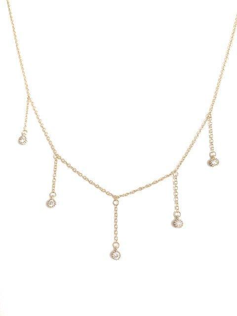 drop-necklace-with-five-cubic-zirconia-stone-Sophia's Style-18