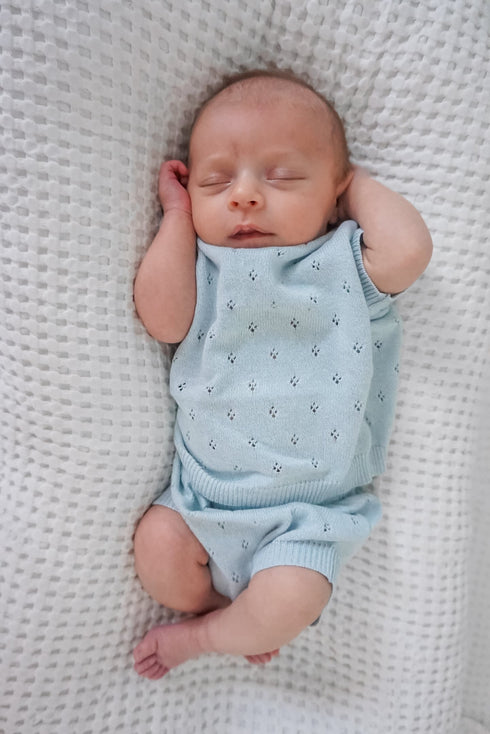 luna-luca-pointelle-set-sky-blue Luna and Luca Newborn Baby Clothes