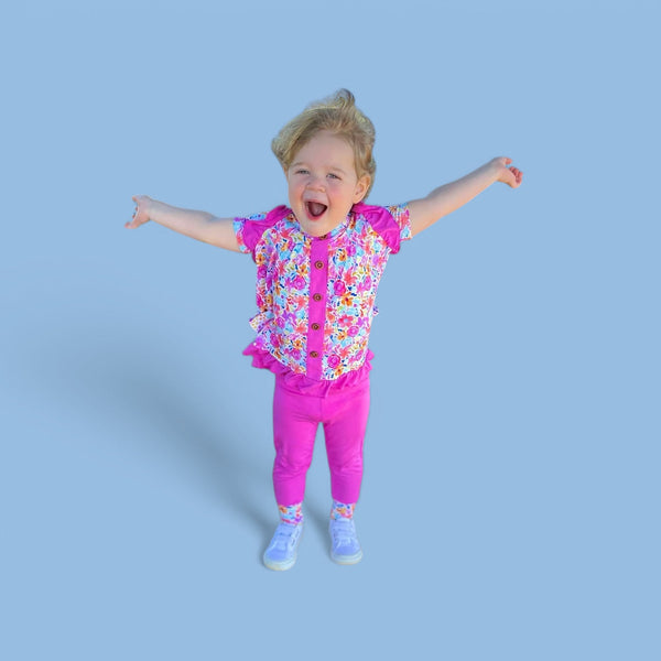 korrie-floral-bamboo-short-sleeve-peplum-legging-set-Laree + Co. at Sophia's StylePeplum Sets-1