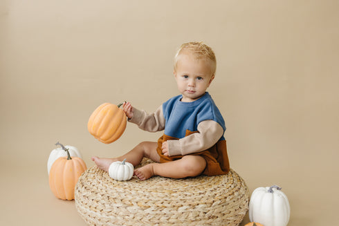 salt-and-pine-x-ljc-color-block-sweatshirt-romper Little Joy Co - Sophia's Style-12