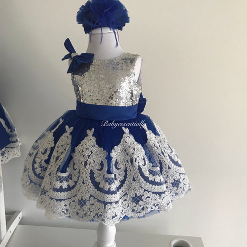 Alana Dress Royal Blue