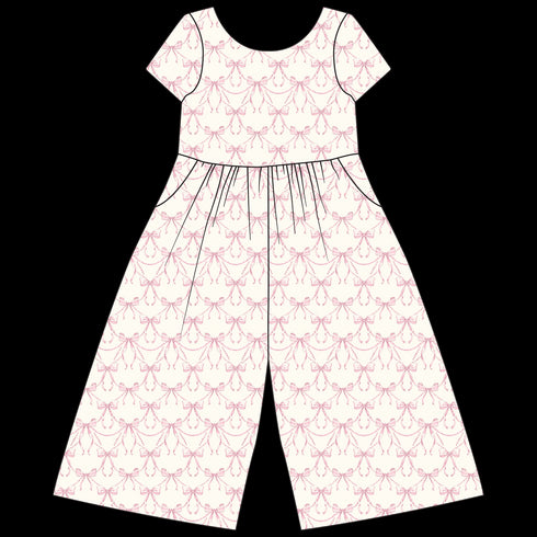 evelyn-bows-bamboo-leggy-romper Laree & Co - Sophia's Style-2
