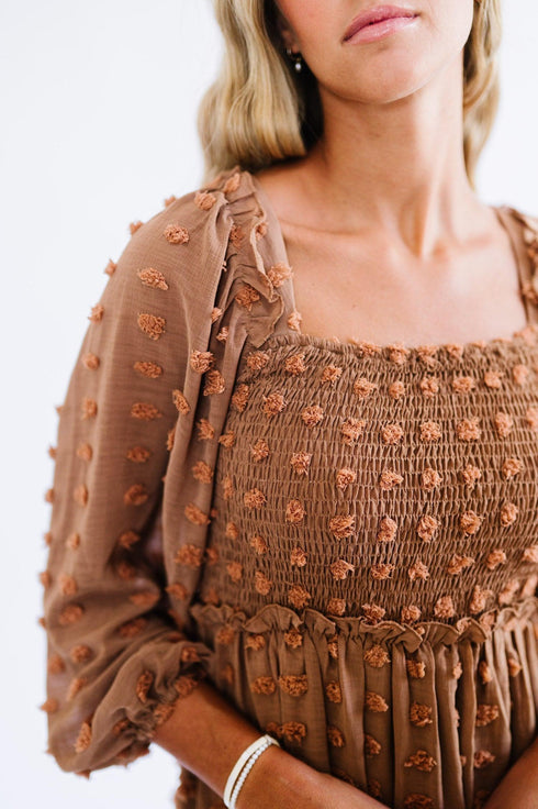 bae-mini-dress-in-brown Sophia's Style-6