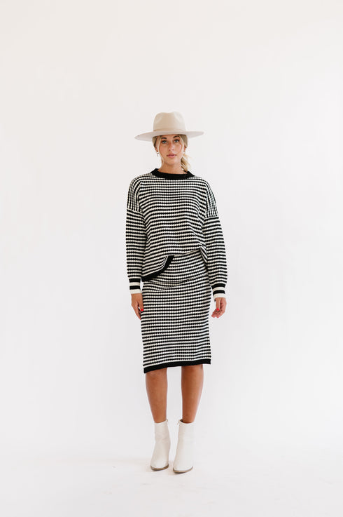 Harper Sweater Skirt Set