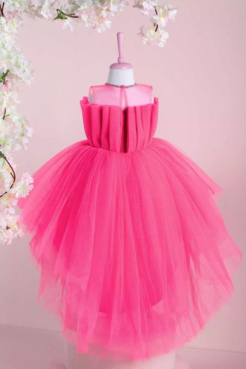 eliza-pink-party-dress-tailed-tha-dressing - Sophia's Style -3