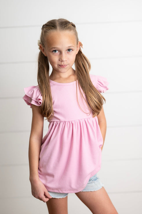 ella-pink-ribbed-flutter-shirt-oopsie-daisy-sophias-styleTops-1