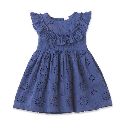 girls-eyelet-ruffle-dress-cotton-blue-embroidered-sophias-styleDresses-1