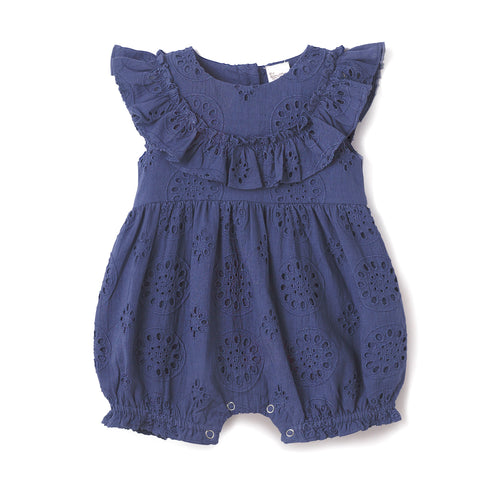 baby-eyelet-romper-blue-cotton-ruffle-one-piece-for-girls-sophias-styleRompers-1