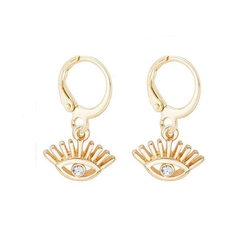 evil-eye-huggies-Sophia's StyleEarrings-1