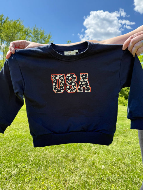 usa-daisy-crewneck-sweatshirt-more-colors at Sophia's Style-5