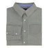 Infant Boy Grey Chambray Button-down Shirtzie®