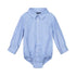 Infant Boy Blue Chambray Button-down Shirtzie®