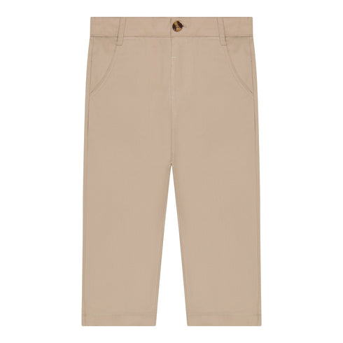 Infant Boy Khaki Twill Pants
