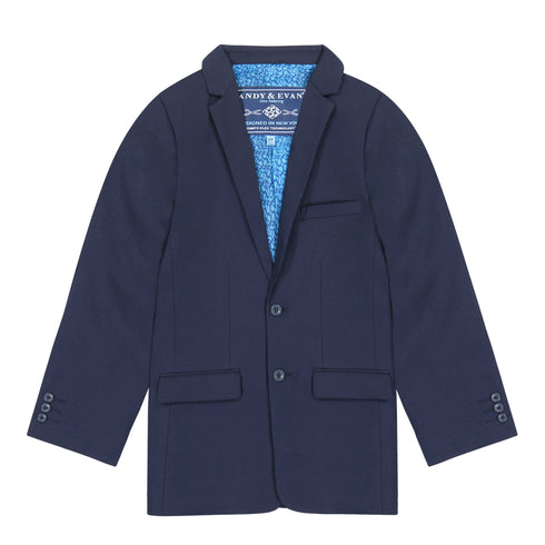 Navy Stretch Suit with Comfy-Flex Technology®