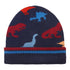 Navy Dino Hat & Gloves Set