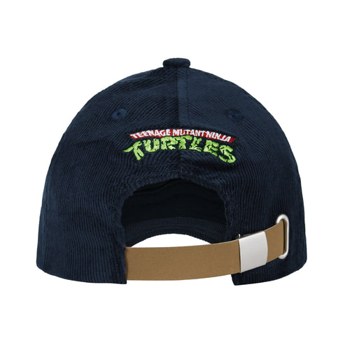TMNT x Andy & Evan® |Corduroy NYC Ninja Turtle Baseball Cap | Navy