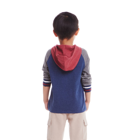 kids-hooded-colorblocked-jersey-tee-red-navy-heater-grey Andy & Evan at Sophia's Style--3