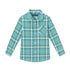 kids-plaid-buttondown-shirt-green Andy & Evan at Sophia's Style-Button Down Shirt-1