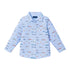 kids-blue-chambray-buttondown-shirt-racecars Andy & Evan at Sophia's Style-Button Down Shirt-1