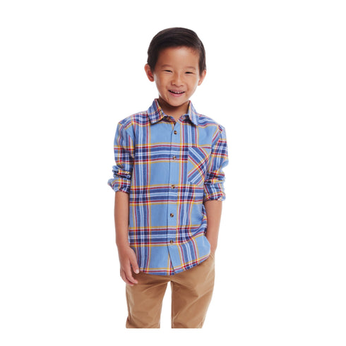 kids-brushed-twill-buttondown-blue-plaid Andy & Evan at Sophia's Style--2