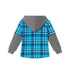 kids-plaid-flannel-terry-twofer-hoodie-teal Andy & Evan at Sophia's Style--5