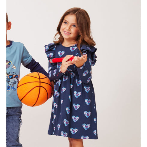 kids-2-6x-navy-heather-printed-jersey-dress-floral-hearts Andy & Evan at Sophia's Style--3