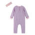 infant-lavendar-long-sleeve-romper-set-smiley-graphic Andy & Evan at Sophia's Style--4