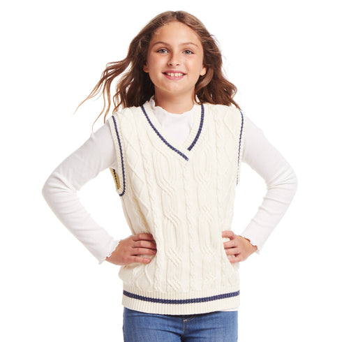 kids-7-14-oversized-cable-knit-sweater-vest-cream Andy & Evan at Sophia's Style--2