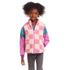 kids-checkered-faux-fleece-vest-pink Andy & Evan at Sophia's Style--2