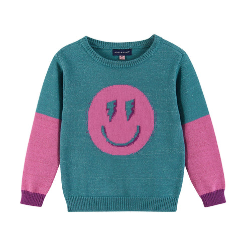 kids-lurex-sweater-legging-set-ombre-smiley-graphic Andy & Evan at Sophia's Style--4