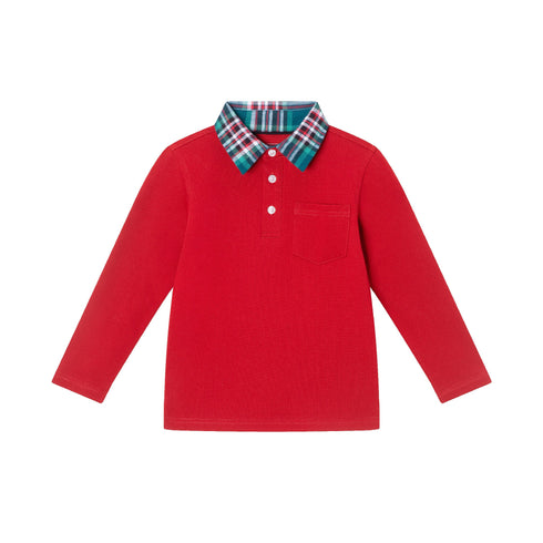 kids-red-holiday-polo-set Andy & Evan at Sophia's Style--3
