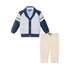 infant-shawl-cardigan-pant-set-navy-heather-grey Andy & Evan at Sophia's Style-Sweater Set-1