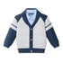 infant-shawl-cardigan-pant-set-navy-heather-grey Andy & Evan at Sophia's Style--3