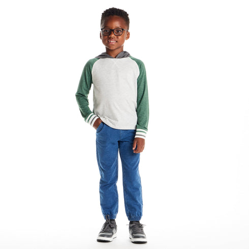 kids-lightweight-raglan-hoodie-tee-green Sophia's Style-3