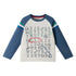 kids-long-sleeve-raglan-color-blocked-alphabet-tee-grey-alphabet Sophia's StyleTee Shirts-1