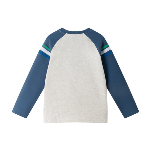 kids-long-sleeve-raglan-color-blocked-alphabet-tee-grey-alphabet Sophia's Style-4