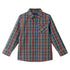 kids-buttondown-shirt-navy-plaid Sophia's StyleButton Down Shirt-1