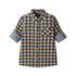 kids-double-faced-buttondown-blue-plaid Sophia's StyleButton Down Shirt-1