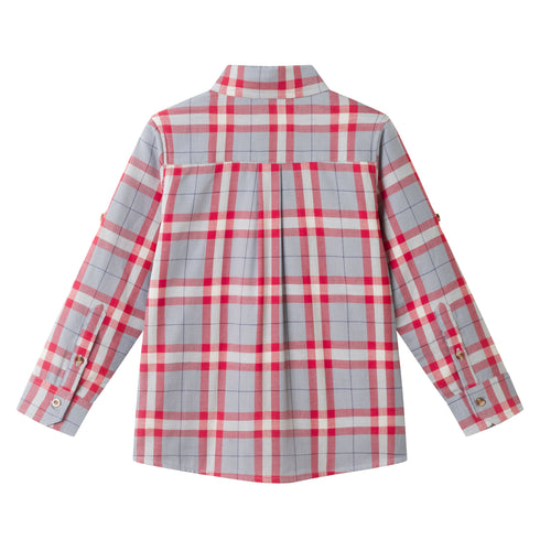 kids-plaid-flannel-buttondown-red-plaid Sophia's Style-4