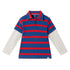 kids-long-sleeve-waffle-polo-rugby-stripe Sophia's StylePolo Shirt-1