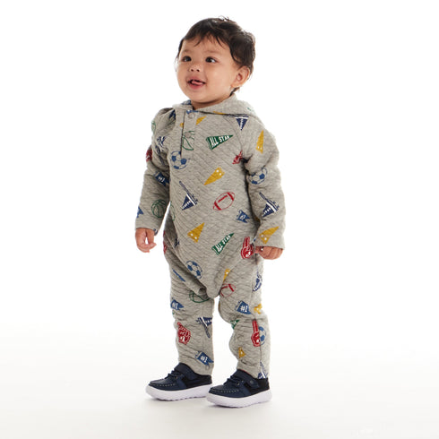 infant-hooded-baby-romper-beige-varsity Sophia's Style-3