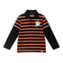 kids-halloween-rugby-polo-ghost-patch-black-orange Sophia's StylePolo Shirt-1