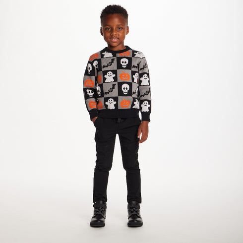 kids-graphic-sweater-spooky-sqaures Sophia's Style-2