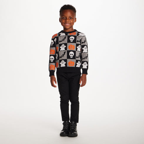 kids-graphic-sweater-spooky-sqaures Sophia's Style-6